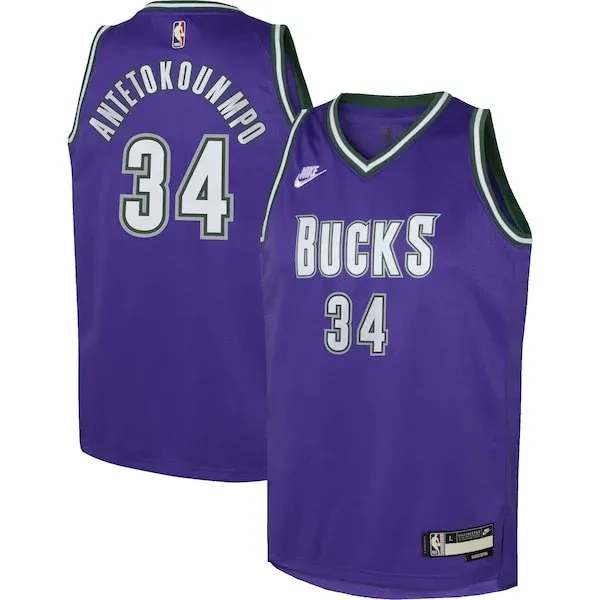 Pro-Grade Giannis Antetokounmpo MIL NBA Swingman Jersey - Fan Favorite