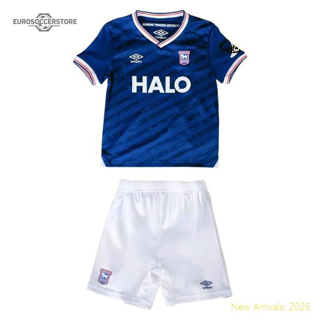Official 2025-2026 Ipswich Town Home Mini Kit - Premium Quality Baby