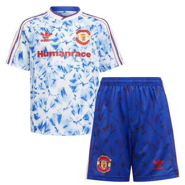 Kids Manchester United 20-21 Human Race Jersey Kit ShirtShort -