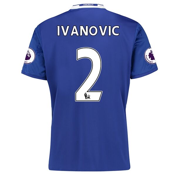 Chelsea Home 2016-17 IVANOVIC 2 Soccer Jersey Shirt - Official