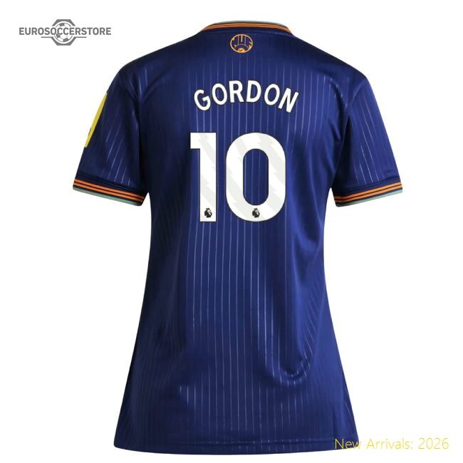 Authentic 2025-2026 Newcastle Third Shirt (womens) (gordon 10)