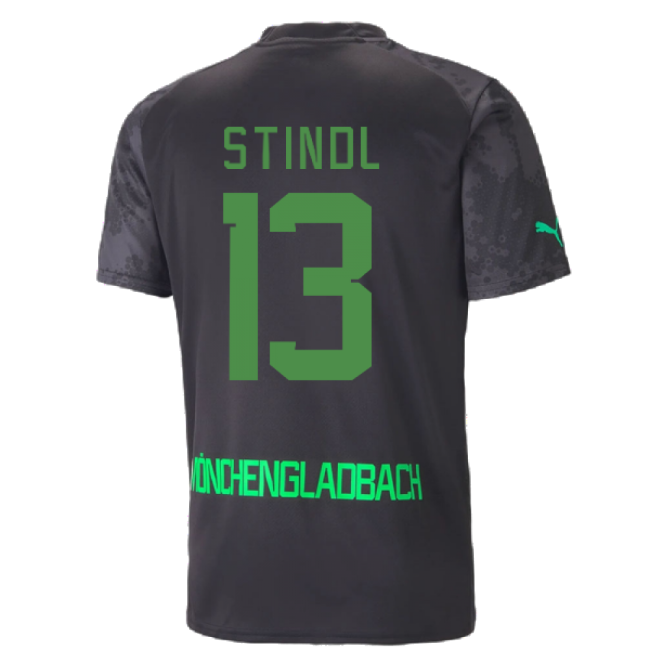 Intense Football Borussia Mgb Third Shirt Stindl #13 Official Lice...
