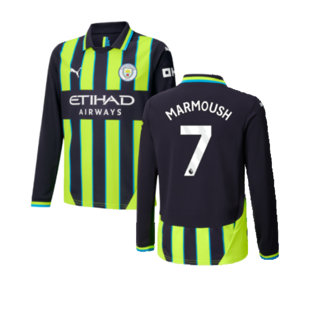 2024-20 Man City Away Shirt Marmoush #7 L M S Kids