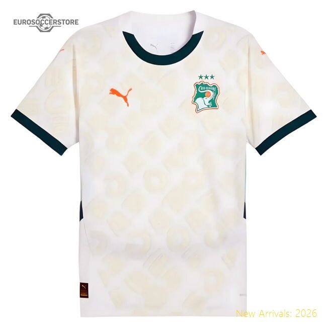 Official Ivory Coast 20242025 Away Jersey () Classic Climalite