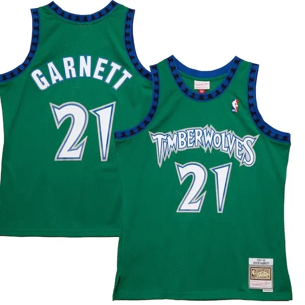 Kevin Garnett MIN Swingman Jersey - contemporary genuine - Green