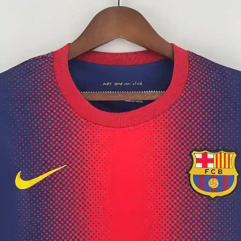 2012-2013 Long Sleeve Barcelona Jersey retro kit