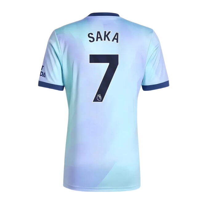 Arsenal Third Soccer Shirt 2024-20 Saka 7 L S