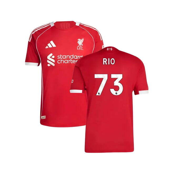 2025-2026 Liverpool Authentic Home Shirt (Rio 73) - official style