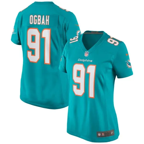 None Game Football Jersey - Aqua M | team apparel | NFL Football