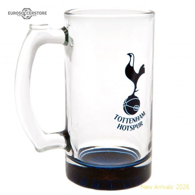 Official Tottenham Hotspur Fc Stein Glass Tankard - Premium Quality