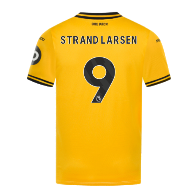 Professional Grade Wolves Wolves Home Shirt Strand Larsen #9 2024-...