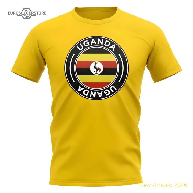 Durable Uganda Football 20242025 Regular Shirt Contemporary
