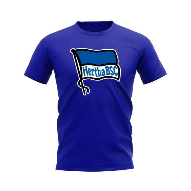 Hertha Berlin Badge T-Shirt (Royal Blue)