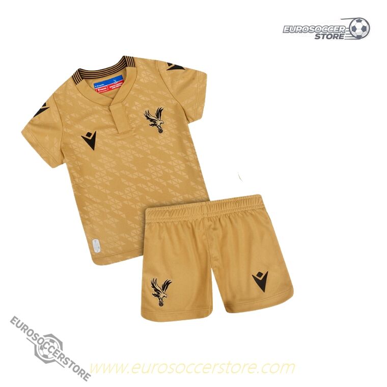 Crystal Palace Young Eagle Gold Children's Jersey 25-26 Season