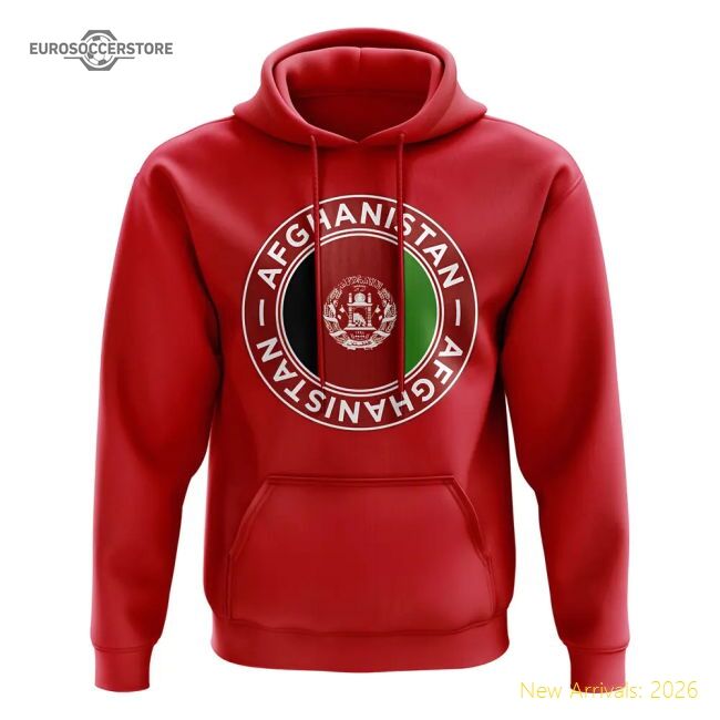 Afghanistan Football 20242025 Regular Hoodie  Top Lightweight