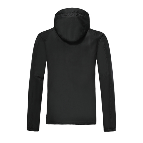 AC Milan 2019-20 Black Hoody Woven Windrunner - Official Replica 9020