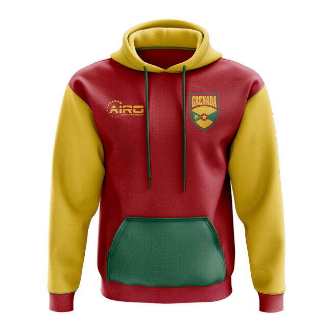 Fan-Favorite Grenada Concept Country Football Hoody (Red)