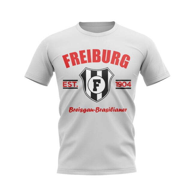 Freiburg Established Football T-Shirt (White)