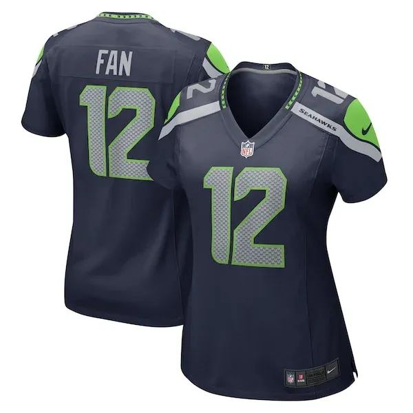 High-Quality SEA Seahawks  Jersey - Navy | NFL Fan Apparel | NFL Footb