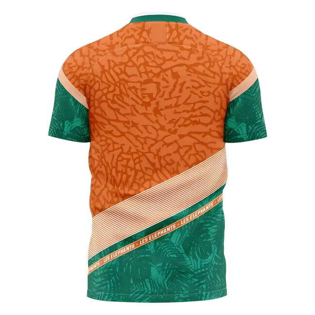 Unique Premium Edition Ivory Coast Away Exclusive Kit (Coast 2025)