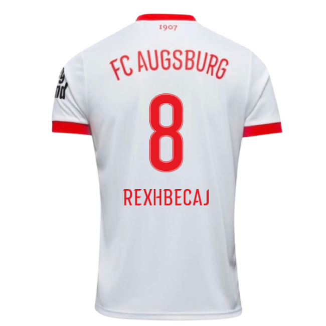 Rexhbecaj 8 Elite Style Augsburg Home Pro Level Shirt 2025-2026