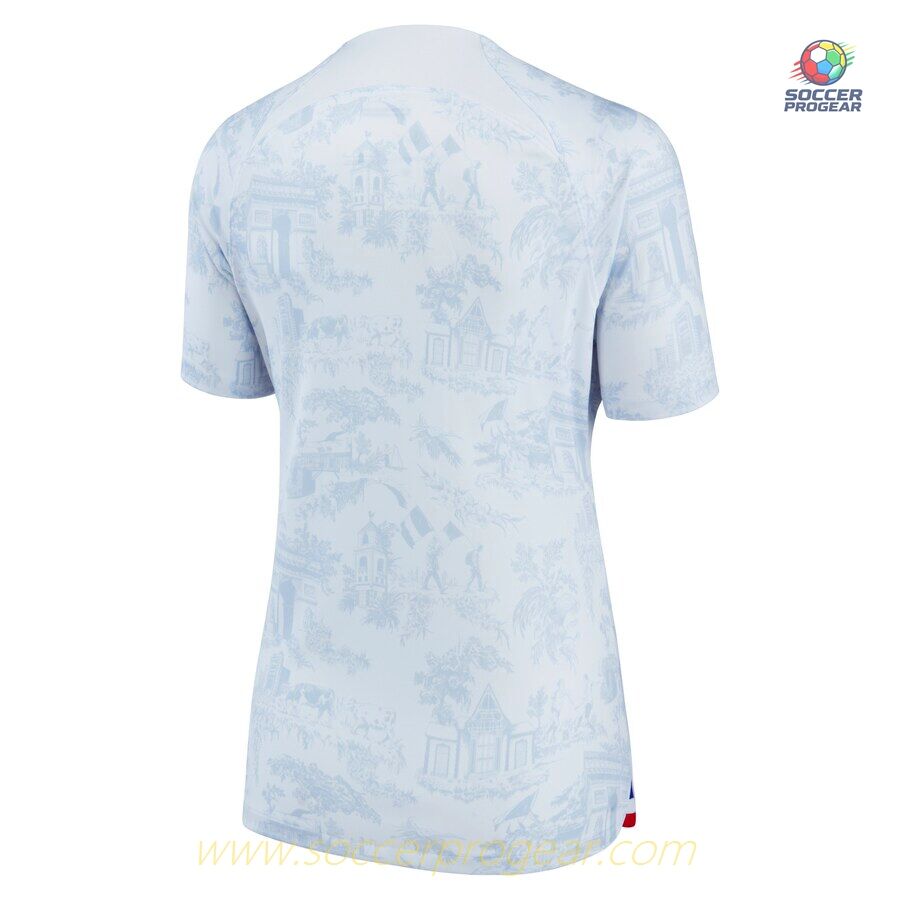 2022 WORLD CUP AWAY FRENCH TEAM WOMEN'S JERSEY
