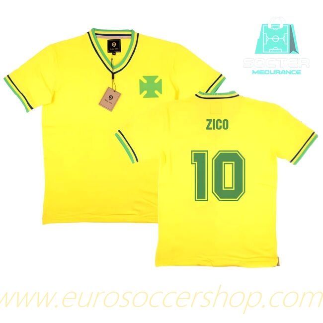 Brazilian National Team Home Jersey (ZICO 10)