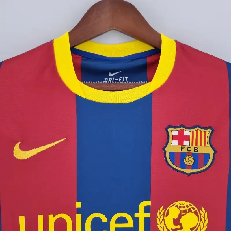 2010-2011 Barcelona Long Sleeve League retro kit