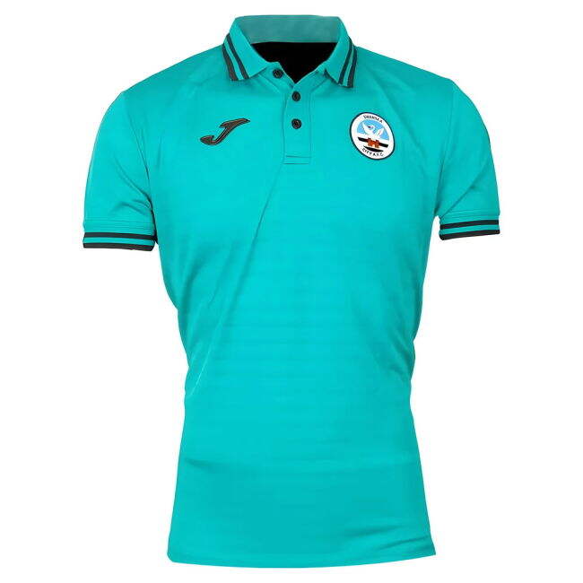 Modern 2022-2023 Swansea Polo Shirt (Green) for Game Day