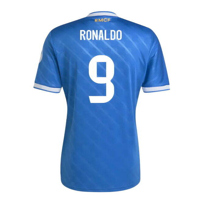 2025-2026 RM Third Football Shirt (Ronaldo 9) Reinforced Seams