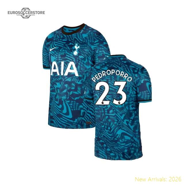 Superior 2022-2023 Spurs Third Shirt (pedro Porro 23) - Premium Quality