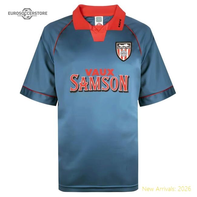 Top-grade 1994 Sunderland Away Retro Shirt - Great Value
