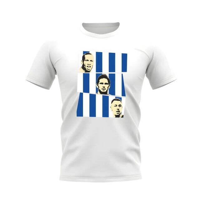 Drogba Lampard Terry Chelsea Trio official style T-Shirt