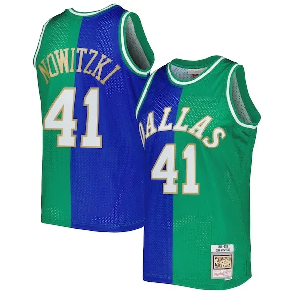 Dirk Nowitzki NBA Swingman Jersey - premium team-jersey - Blue