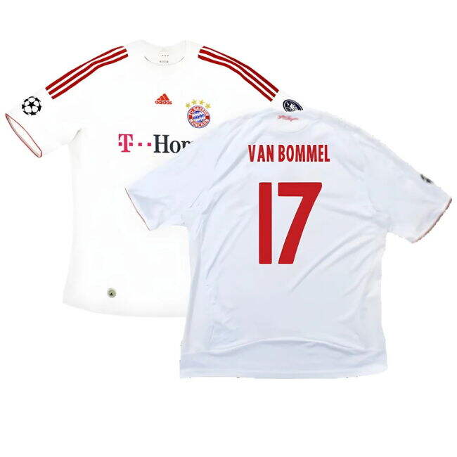 Durable Material Bayern Third Shirt Very Good Xxl Van Bommel #17 L...