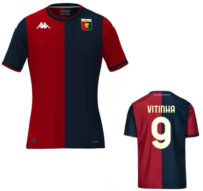 Genoa 2425 Home Shirt - VITINHA 9 - Official Replica 15799