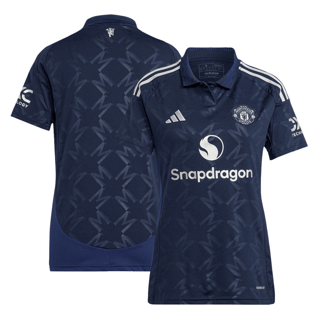 Women's Manchester United Away  Soccer Jersey 2024/25 Authentic Kit