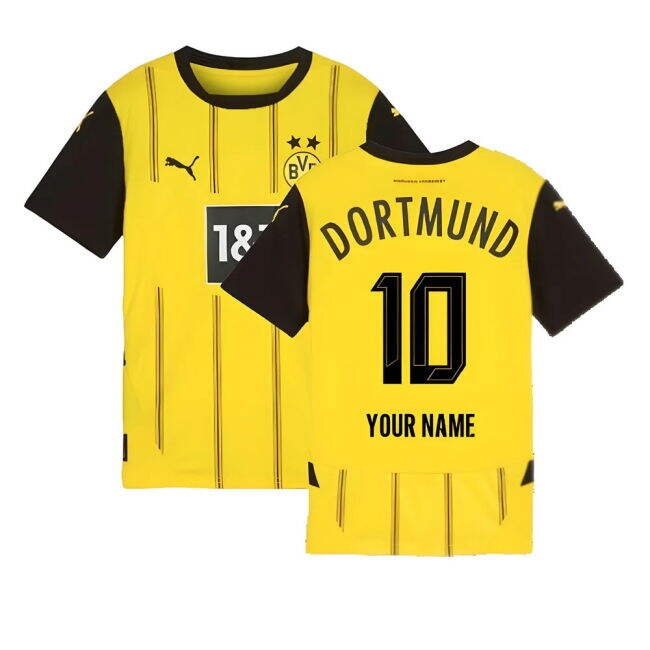 2024-2025 Borussia Dortmund Home Shirt (Kids) (Your Name)