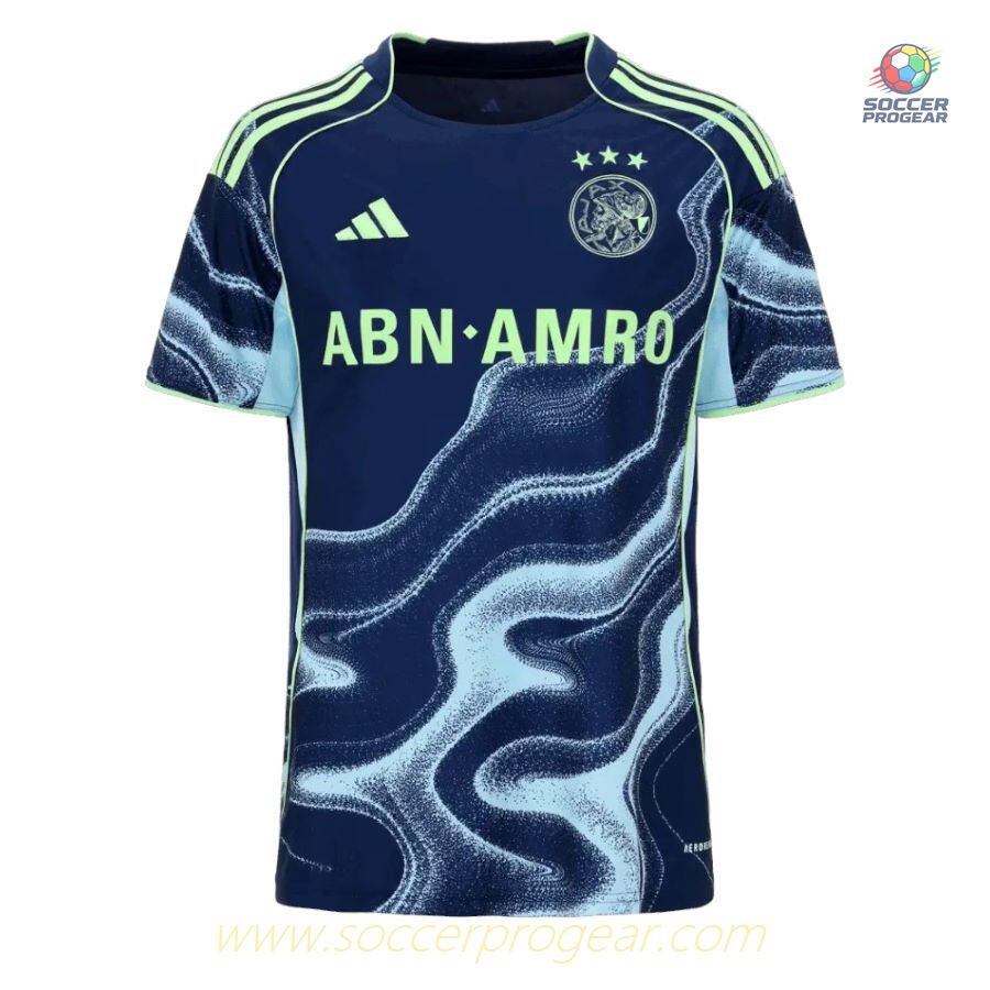 Ajax Away Team Football Jersey 2025-2026 Season Women