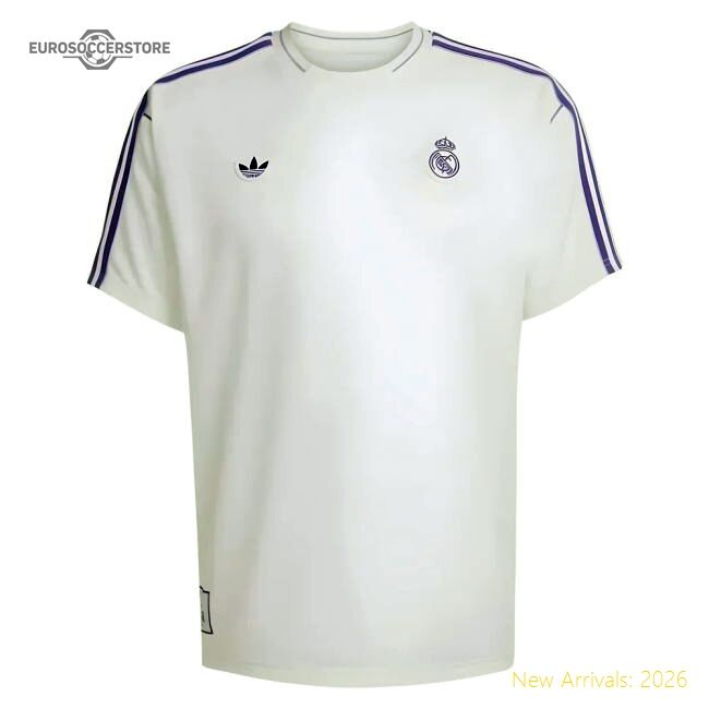Real Madrid Premium Home Jersey Spanish League Adidas Climacool