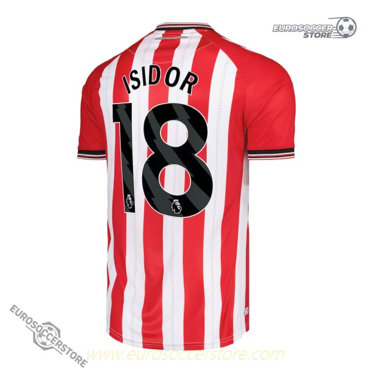 Sunderland 25-26 Season Home ISIDOR 18 Football Jersey