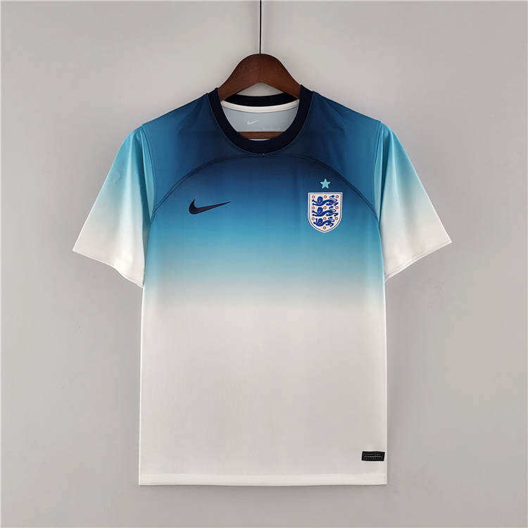World Cup 2022 England Blue Training Shirt - World Cup Collection