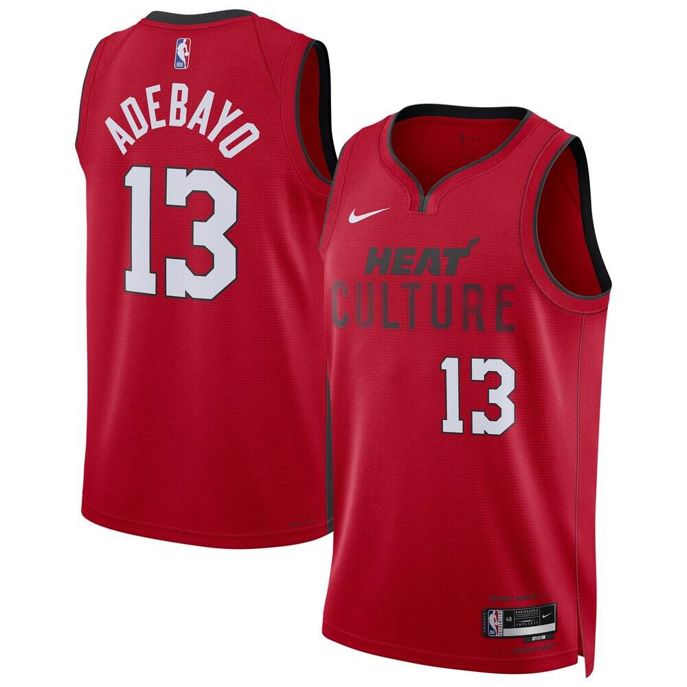 Durable Miami Heat Red Jersey - City Edition - Must-Have Jersey