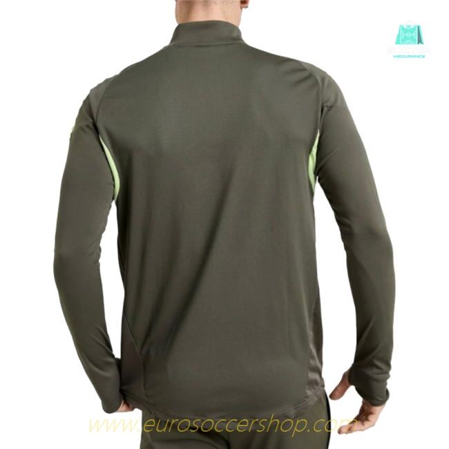 2025-2026 Real Madrid Training Top (Utility Green)