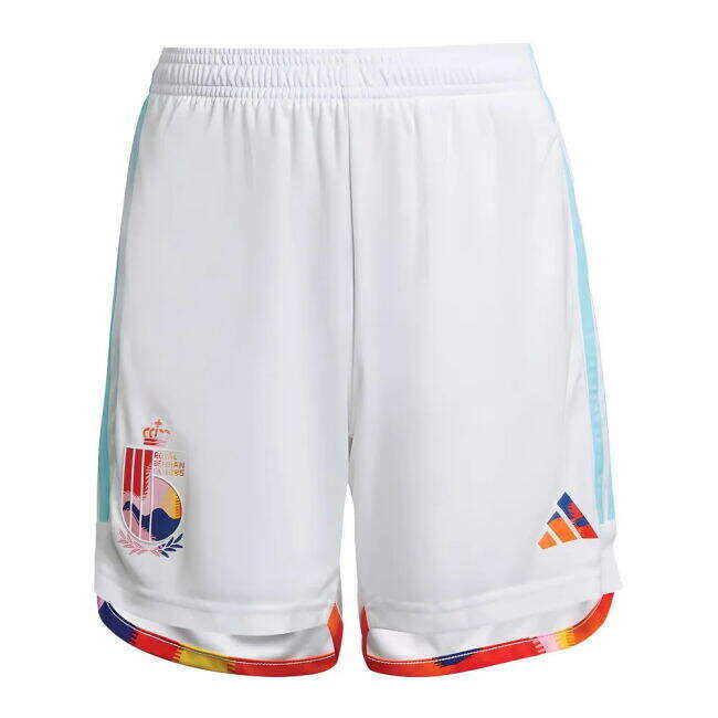2022-2023 Belgium Away Shorts (White)