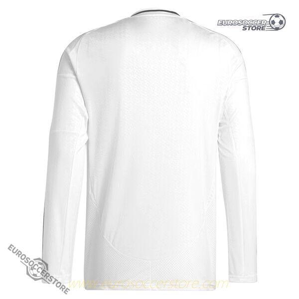 Real Madrid's 24-25 Season Home Long Sleeve Football Jersey