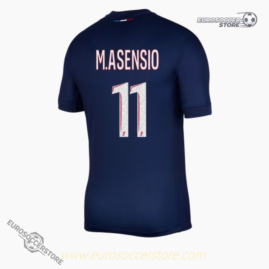 ASENSIO Number 11 Jersey for PSG's 24-25 Champions League Final
