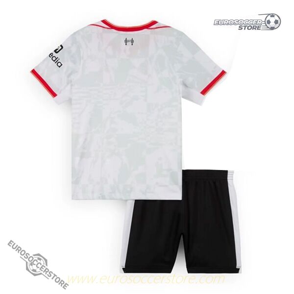 Kids' Liverpool Third Football Jersey Kit for the 24-25 Season