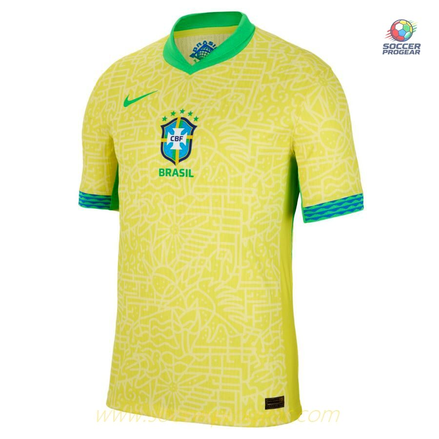 Brazil Home Match Football Jersey 2024/25 Collection