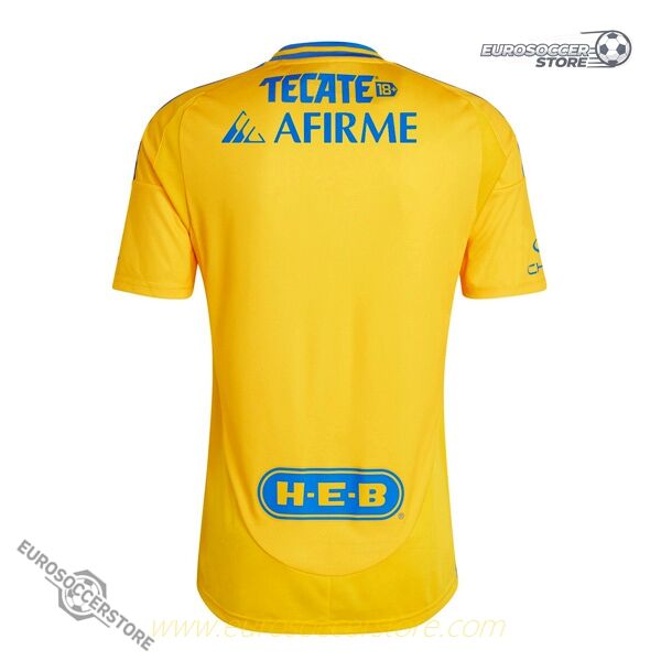 Tigres UANL Home Soccer Jersey for the 24-25 Season